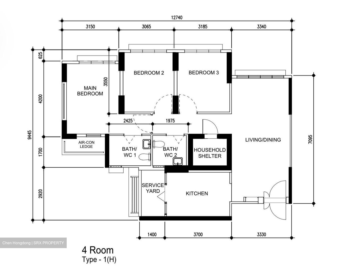 Blk 478B Valley Spring @ Yishun (Yishun), HDB 4 Rooms #580231971